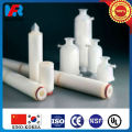 Pleated PTFE Membrane Filter Cartridge in Antiseptic filtration (Korea Technology)